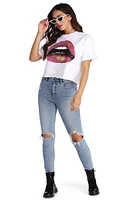 Pucker Up Graphic Top