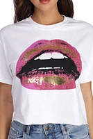 Pucker Up Graphic Top