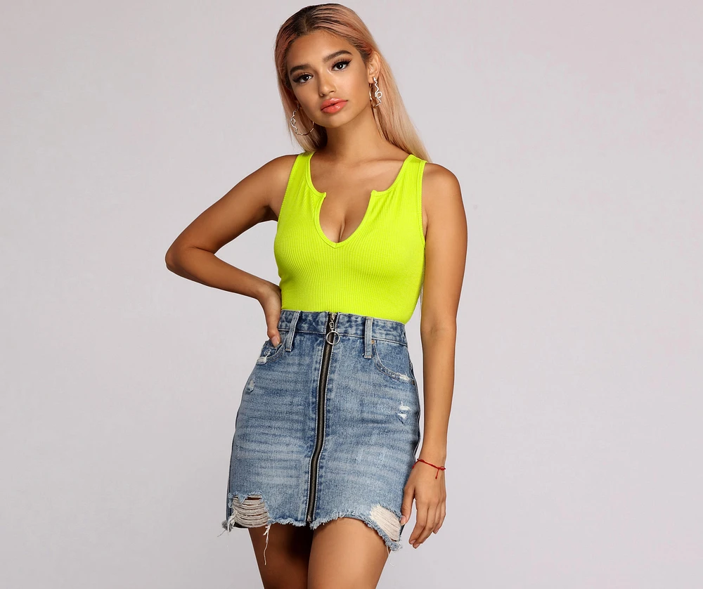 Baseline Ribbed Cutout Tank