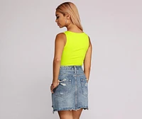 Baseline Ribbed Cutout Tank
