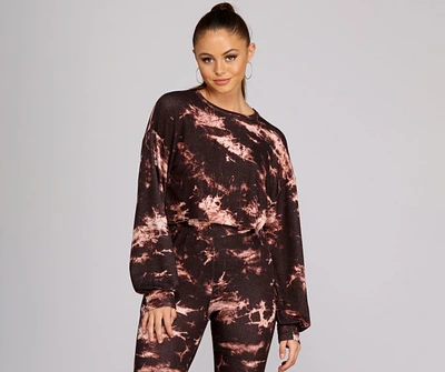 Trendsetter Bleach Dyed Sweatshirt