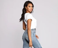 Knot About That Cuffed Top