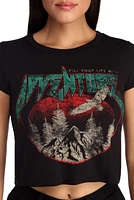 Adventure Screen Cropped Tee