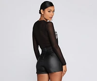 Bad To The Bone Crop Top