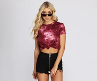 Move With The Groove Crop Top
