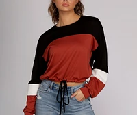 Good Sport Drawstring Top