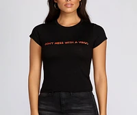 Virgo Crew Neck Graphic Tee