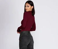 Make It Basic Ribbed Bodysuit