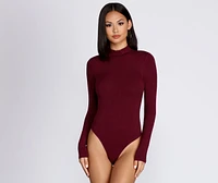 Make It Basic Ribbed Bodysuit