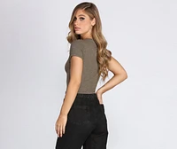 Simple Stunner Crop Top