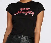 Nice But Naughty Graphic Tee