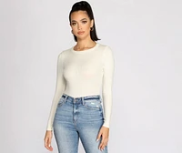 Feeling Basic Crew Neck Top