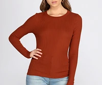 Feeling Basic Crew Neck Top