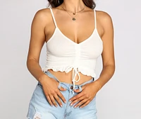 Get A Cute 'Fit Knit Cropped Tank