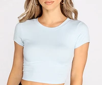 Better Basics Ribbed Knit Tee