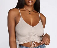 Get A Cute 'Fit Knit Cropped Tank
