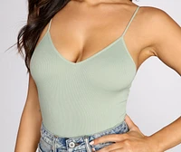 All Up On Knit Bodysuit