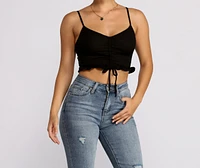 Get A Cute 'Fit Knit Cropped Tank