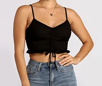 Get A Cute 'Fit Knit Cropped Tank