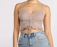 Get A Cute 'Fit Knit Cropped Tank