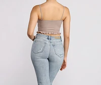 Get A Cute 'Fit Knit Cropped Tank