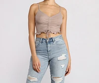 Get A Cute 'Fit Knit Cropped Tank