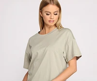 Feeling Basic Crew Neck Tee
