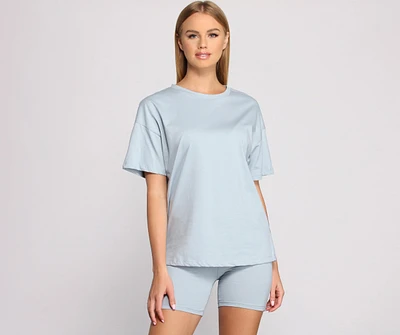 Feeling Basic Crew Neck Tee