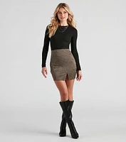 Long Sleeve Ribbed Basic Top