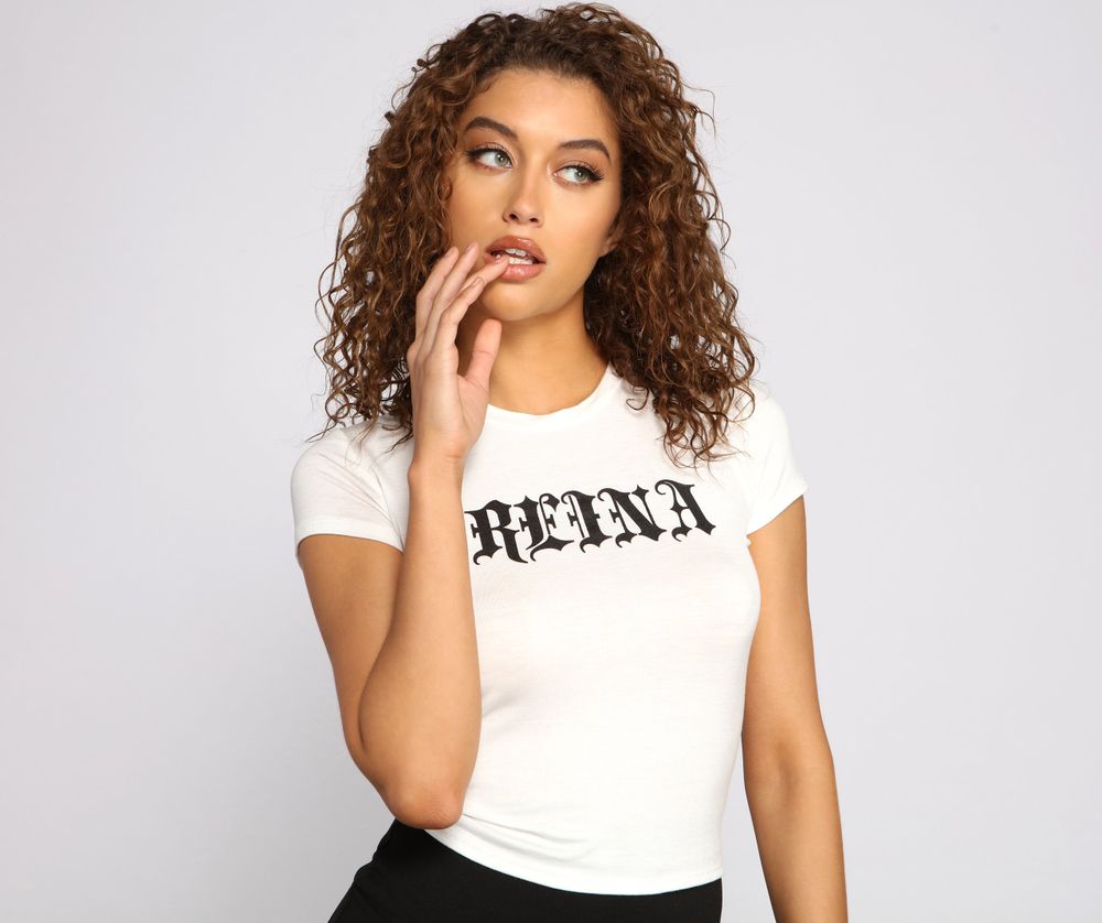Reina Graphic Tee Shirt