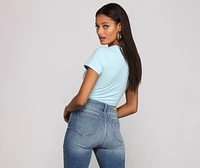 Basic Necessity Knit Bodysuit