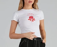 I Love Him, Him Not Graphic Tee