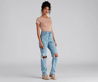 Basic Necessity Knit Bodysuit