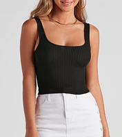 Summer Staple Scoop Neck Tank Top