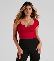 Basic Babes Only Crop Top