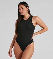 Know The Basics Crew Neck Bodysuit