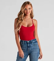 All About The Basics Knit Bodysuit
