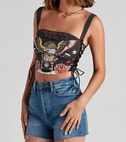 Soar Like An Eagle Graphic Tank Top