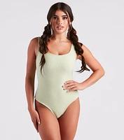 Casual Vibes Sleeveless Scoop Neck Bodysuit