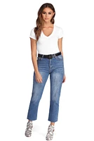 Casual Cutie V Neck Tee