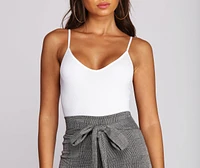 All Up On Knit Bodysuit