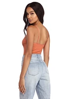 All Up On Knit Bodysuit
