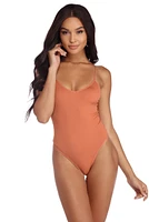 All Up On Knit Bodysuit