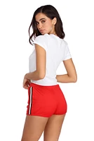 Knotted Bonita Crop Tee