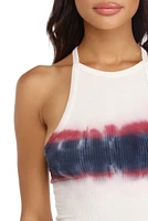 Just About Dyed Cropped Tank
