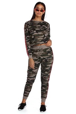 Comfy Camo Pullover