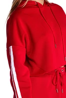 Sporty Vibes Cropped Hoodie