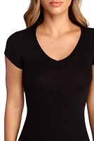 Casual Cutie V Neck Tee