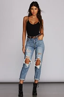 All Up On Knit Bodysuit
