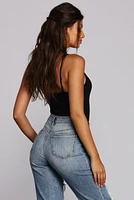 All Up On Knit Bodysuit